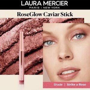 🌹 Laura Mercier RoseGlow Caviar Stick Eye Shadow - Strike a Rose